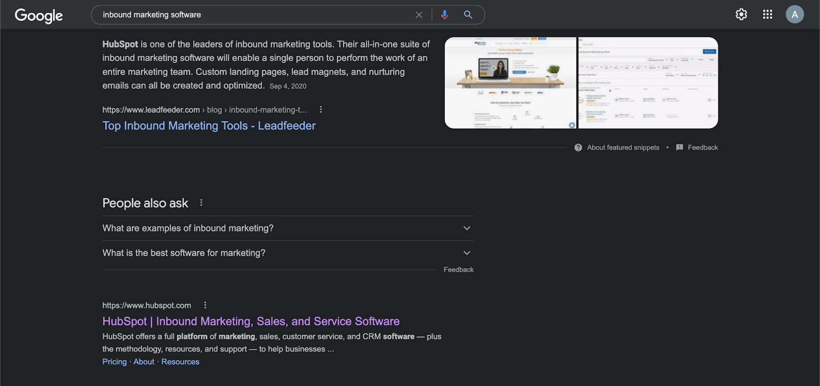 HubSpot Academy in Search